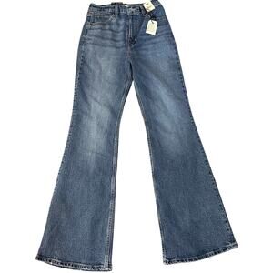 Levi's Blue Flare & Wide Leg Jeans